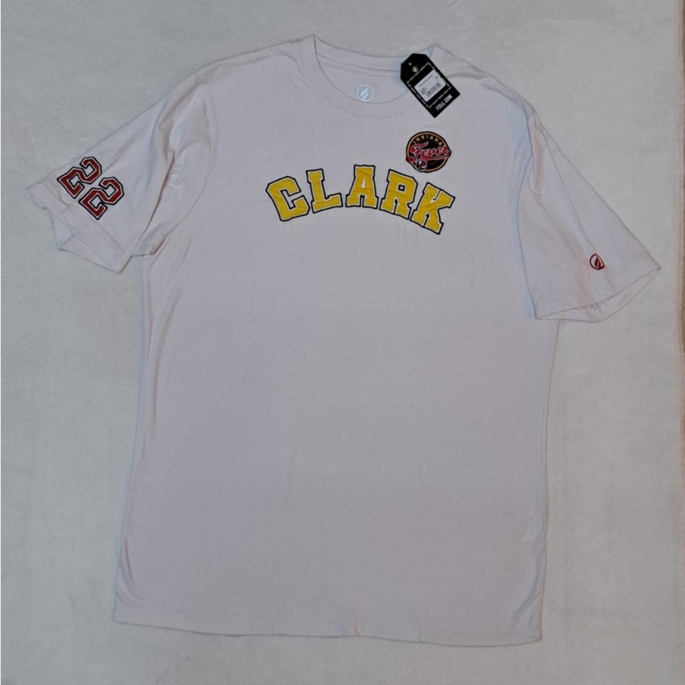 Caitlin Clark Indiana Fever #22 FISLL Brand Graphic Tee Embroidered - Men's XL